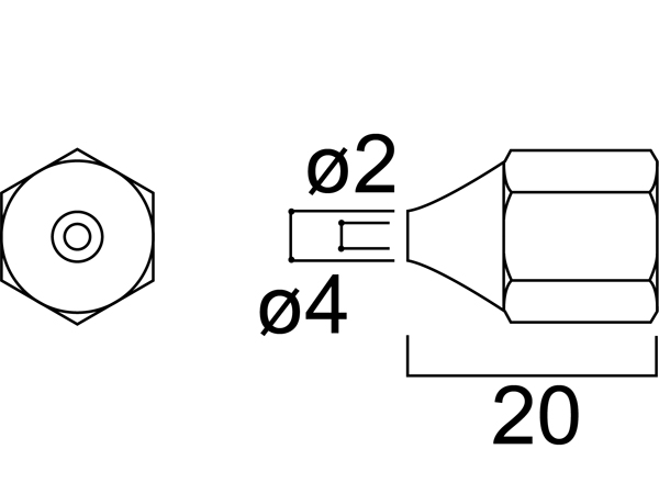 ノズル 2.0MM