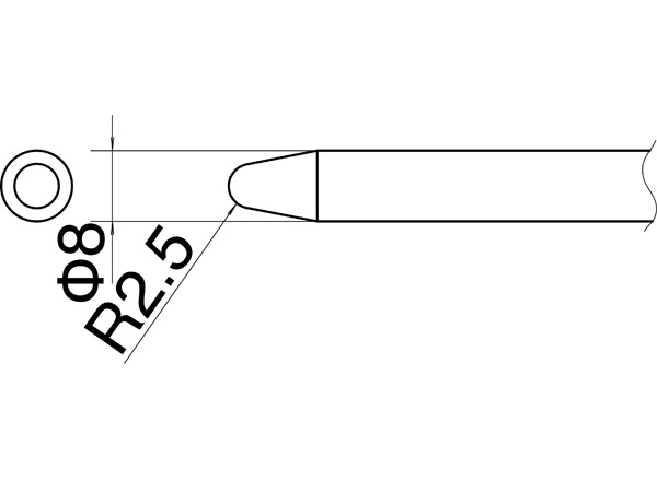 ステンドグラス こて先 ESS-8